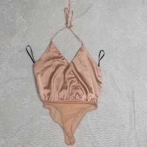 Tie Halter Bodysuit